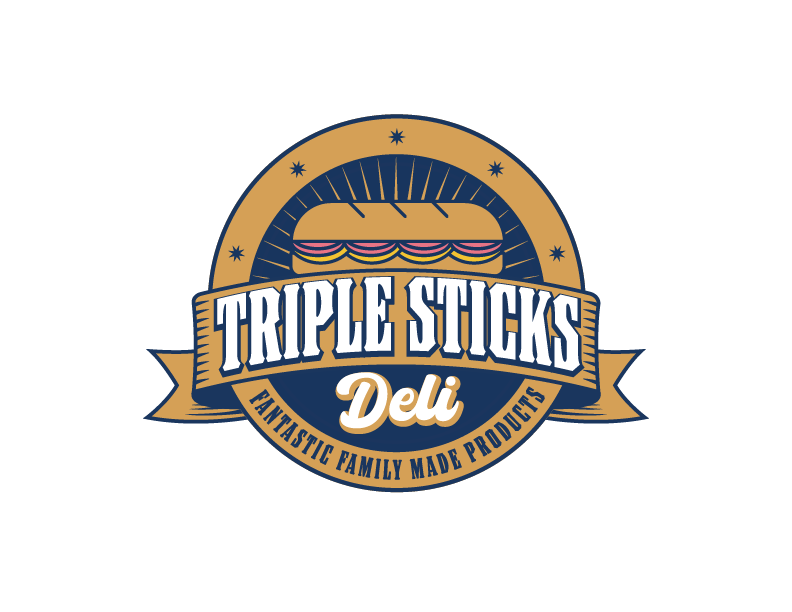 Triplesticks Deli Logo